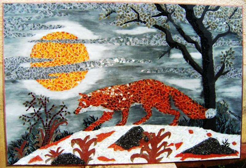 Tableau La lune et le renard (24).JPG